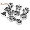 30Pcs/Set Mini Cookie Cutters Set Stainless Steel Easy To Store Fun Shapes Unique Anti-rust Molds for Kids