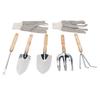 Garden Tool Set, Stainless Steel Shovel, Trowel,   Pull , Fork Rake with Gloves, Garden Tools for Garden, Patio, Farm