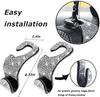 1PC Car Seat Back Hanger Car Hook Interior for Handbag Grocery Organizer Auto Fastener Clips Interior Car Accessories Hook