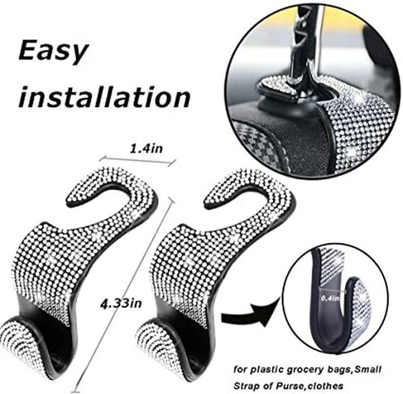 1PC Car Seat Back Hanger Car Hook Interior for Handbag Grocery Organizer Auto Fastener Clips Interior Car Accessories Hook