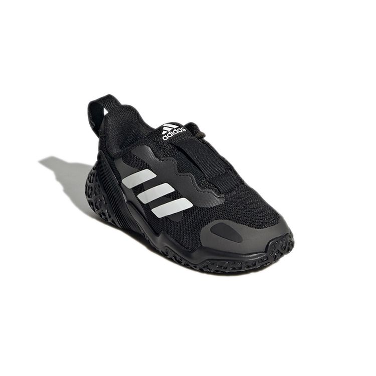 Adidas 4Uture Rnr Ac I Non-Slip Durable Low-Top Running Shoes Baby Sneakers Black White FZ5409