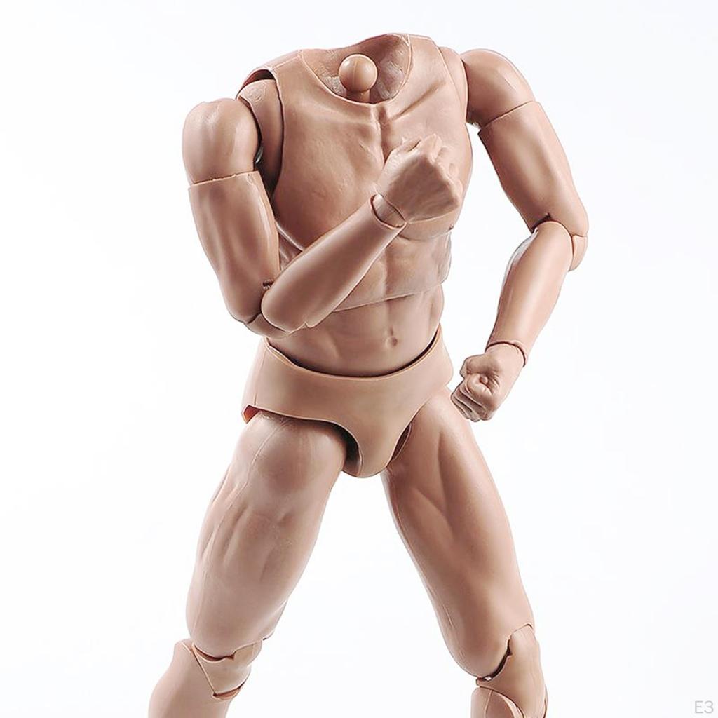 1:6 Scale Male Body Poseable 28 Joints Moveable 12" Action Figure