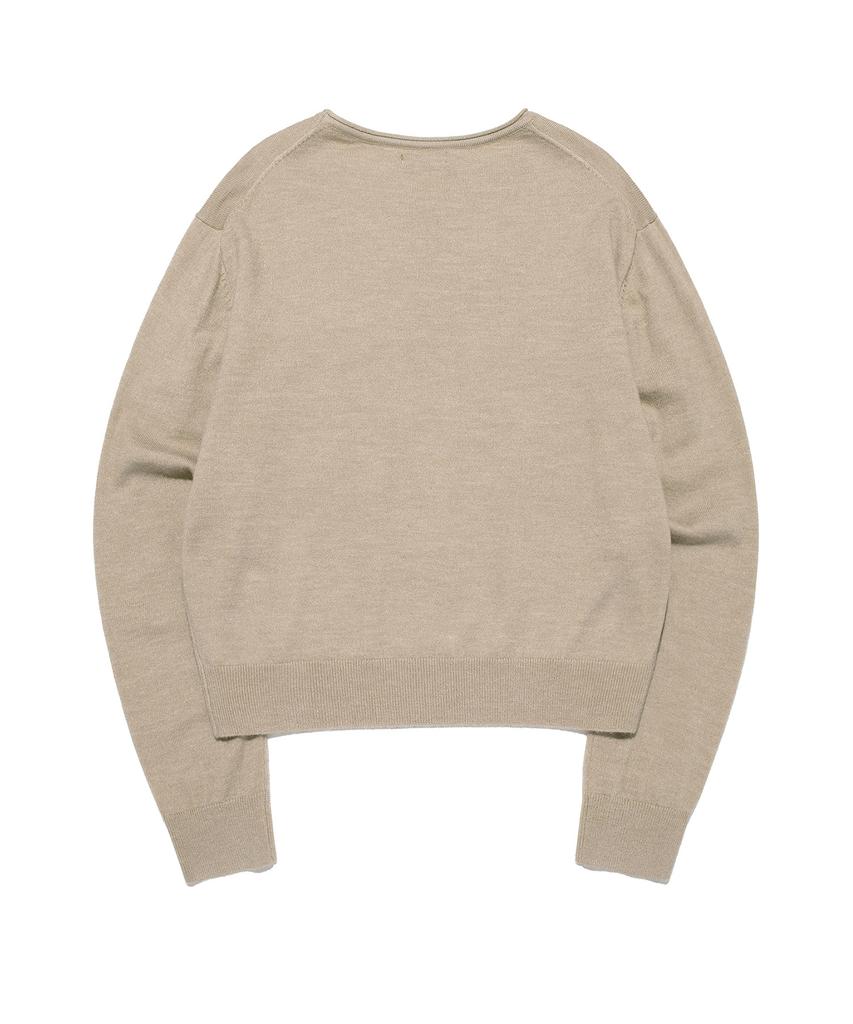 LEE Women'S Round Knit Beige