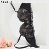 DKGEA Spitzen-Dessous für Damen, Übergröße, Unterwäsche-Sets, sexy Push-Up-BH, 1/2 Tasse