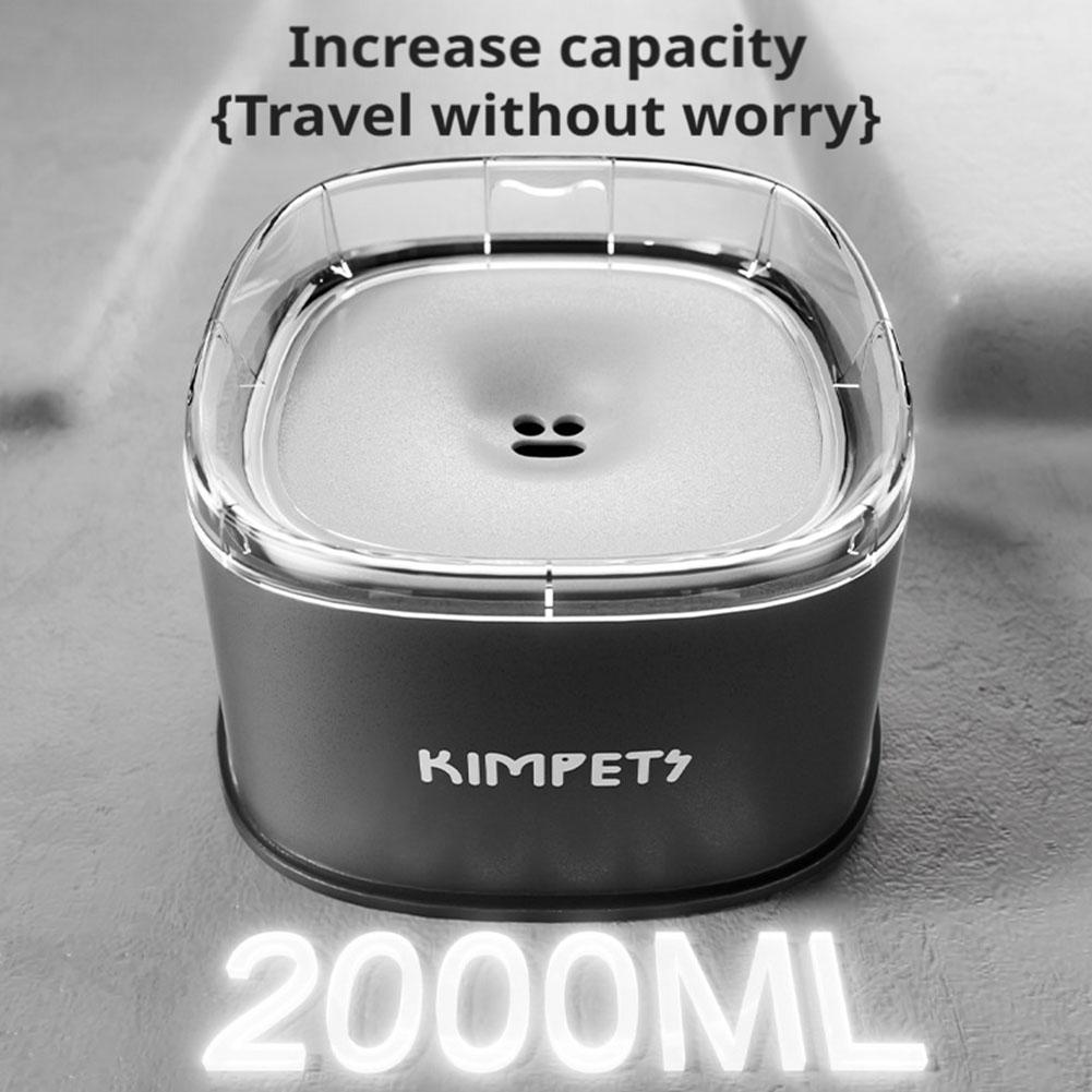 Spill Proof Water Bowl for Dogs Slow Drinking Bowl for Messy Drinkers Large Capacity Pet Puppy Kitten Water Feeding Dispenser