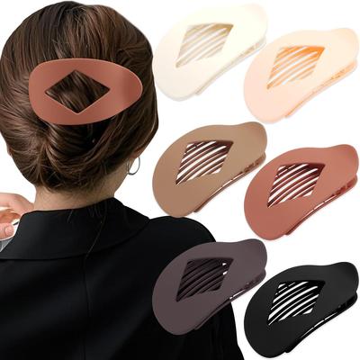 Pinza per Capelli Ovale a Presa Forte, Best-Seller, per Acconciature Raccolte
