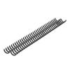 10Pcs Binding Coils 34 Holes Polypropylene Wear Resistant Binding Spines for Stationery