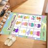 Peppa Pig Customized Name Area Rug Design for Living Rooms Foyer Dormitory Bedrooms Anti-slip Rug Anime Office Decor
