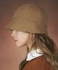 Bajal Metal Tip Bell Hat Brown