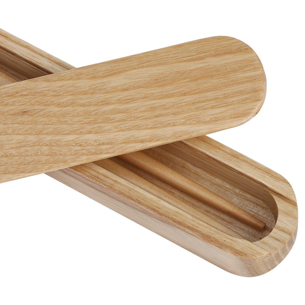 Reusable Wooden Chopsticks Portable Tableware Gift Set Kitchen Utensils for Eating with Box(White Wax Chopstick Box Chopsticks )