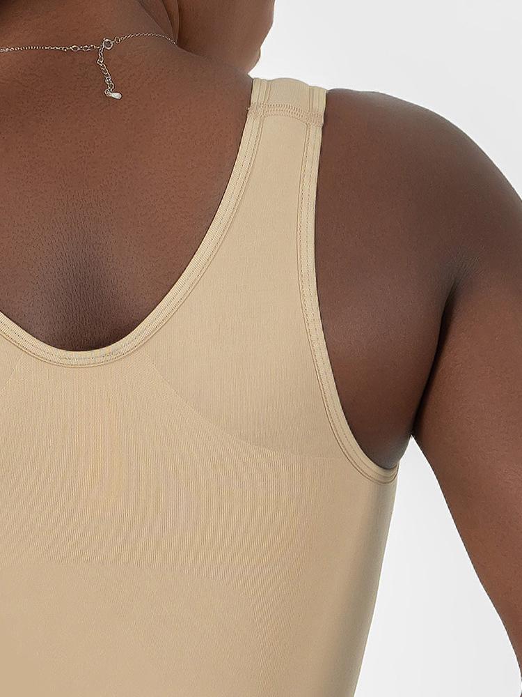 Nahtloser U-Ausschnitt Shapewear String-Body - Hochelastisch, Schlankmachend, Hautfreundlich