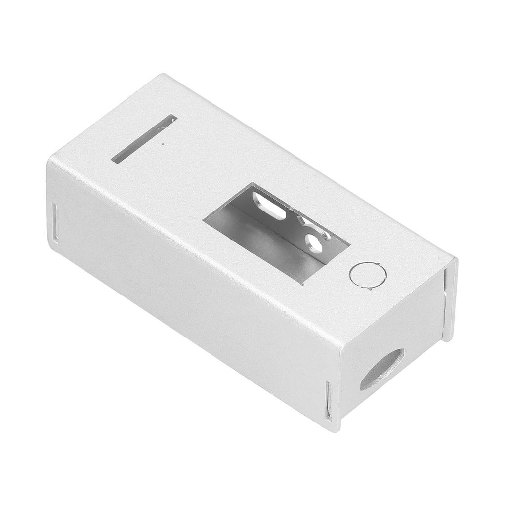 Protective Shell Aluminium Alloy Enclosure Case Housing Cover for Raspberry Pi W Silver