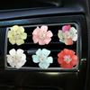 Car Perfume Metal Holder Flowers Decorative Aromatherapy Clip For Car Vent Air