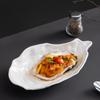 Creative Oyster Shell Ceramic Plate