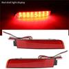 Powerful Car Rear Bumper LED Tail Brake Light Reflector Light Red Lens Accessories For Nissan Juke/Murano/Infiniti FX35 FX37 FX5