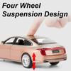 1:24 Hong Qi H9 Cars Toys Miniature Models Alloy Diecast 6 Doors Opened Pull Back Parade Vehicles for Adult Collectible Gifts