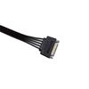 5Pcs 15 Pin 1X Male To 5X Female SATA Hard Drive Splitter Cable Adapter Computer