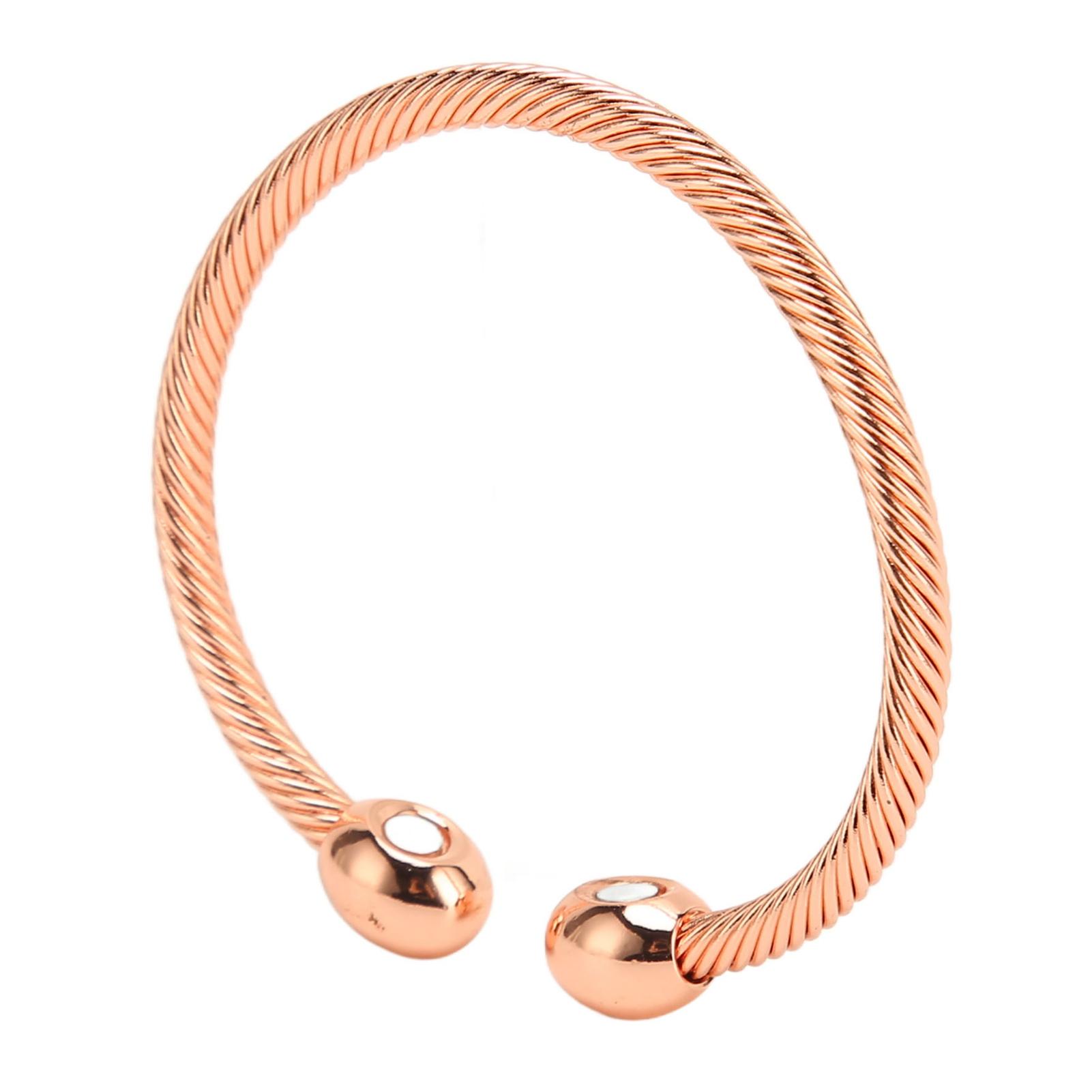 Магнитная терапия Браслет для похудения Браслет из витого кабеля Мужской Женский Браслет для здоровья и хорошего самочувствия