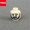 10pcs/lot MOC Bricks Male and Female Figure Head Face Expression DIY Compatible Mini Dolls Building Blocks Toys for Kids Gifts