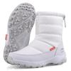Women's Winter Thickened Padded Waterproof Comfortable Warm Cold Lightweight Hiking Waterproof Non-slip Thick-soled Snow Boots