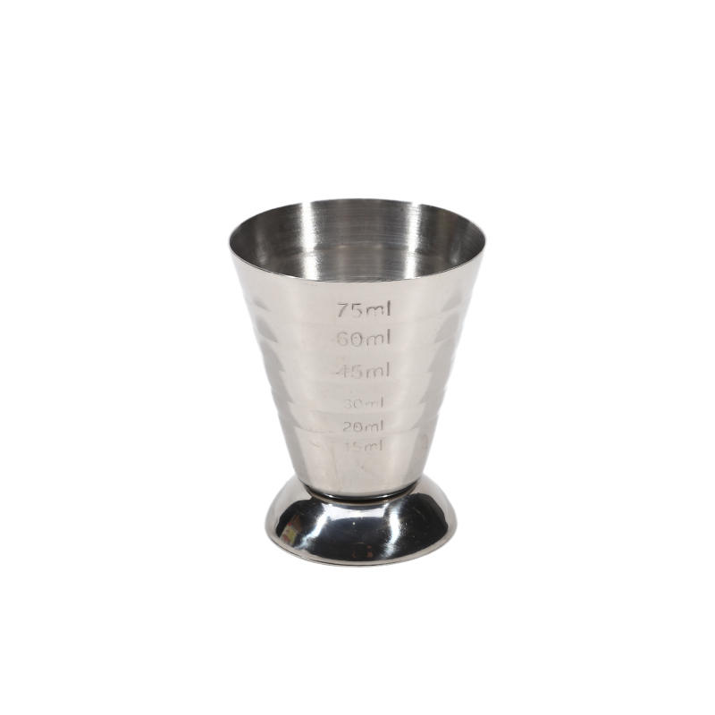 75ml 304 Stainless Steel Cocktail Jigger Bartender Magic Measuring Ounce Cups Drinks Mixer Party Barware Bar Accessories