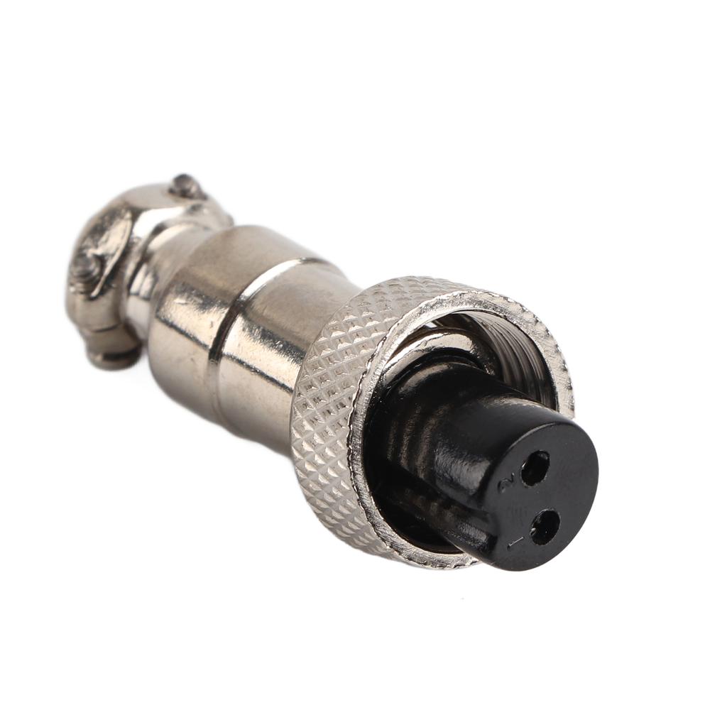 10 Set GX12 2Pin 12mm Aviation Plug Male Female Metal Socket Connector