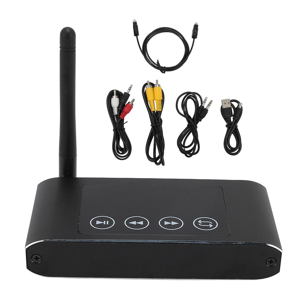 Bluetooth Receiver Transmitter 15m Transfer Range Aluminum Alloy Digital Display Bluetooth Sound
