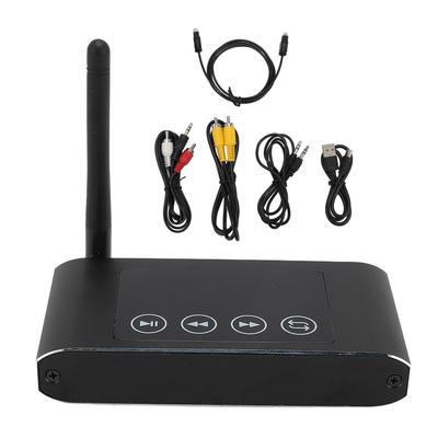 Bluetooth Receiver Transmitter 15m Transfer Range Aluminum Alloy Digital Display Bluetooth Sound