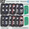 DR ID49 PCF7945P/7953P CAS4 CAS4+ FEM 315/433/868MHz Proximity Car Remote Key For BMW F Chassis 1 3 5 7 X1 X3 X4 X5 X6 M2 M3 3GT