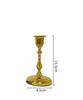 Black Wrought Iron Retro Candlestick Ornament for Christmas, Halloween, Weddings