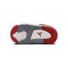 Air Jordan 4 Retro TD Bred Reimagined Baby Sneakers Black Fire-Red Cement-Grey BQ7670-006