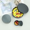 Pill Cans Mini Waterproof Stainless Steel Sealing Bottle Outdoor EDC Survival Pill Box Container Casule Pill Bottle Tank Case