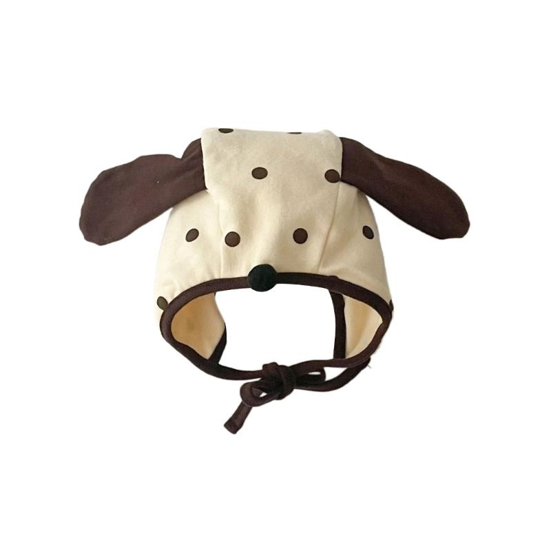 

2023 Cartoon Pilot Cap Ear Flaps Baby Bonnet Cap Warm Hat Earflaps Ear Protections Hat Beanie Cap for Toddler Kid Child