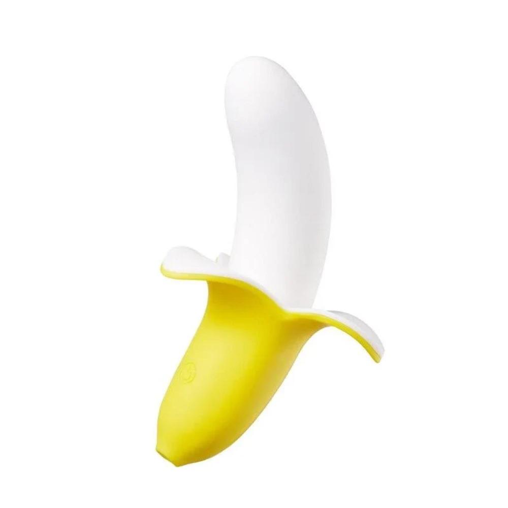 Mini Banana Pussy G-spot Vibrator Quiet Accompany Female Masturbation