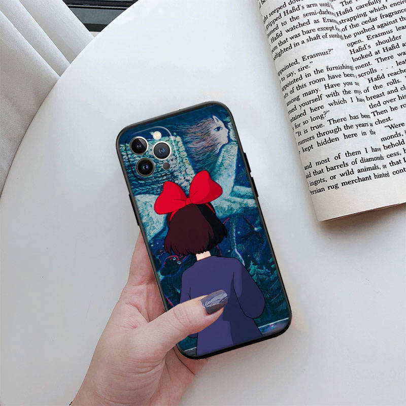 

JO35 Kikis Delivery Service Phone Case for iPhone 7 8 11 12 13 14 15 16 16E XS Pro Max XR X SE Samsung S20 S21 S22 S23 S24 FE Ultra Plus Lite S21S A55 Samsung S24 Plus оливковий