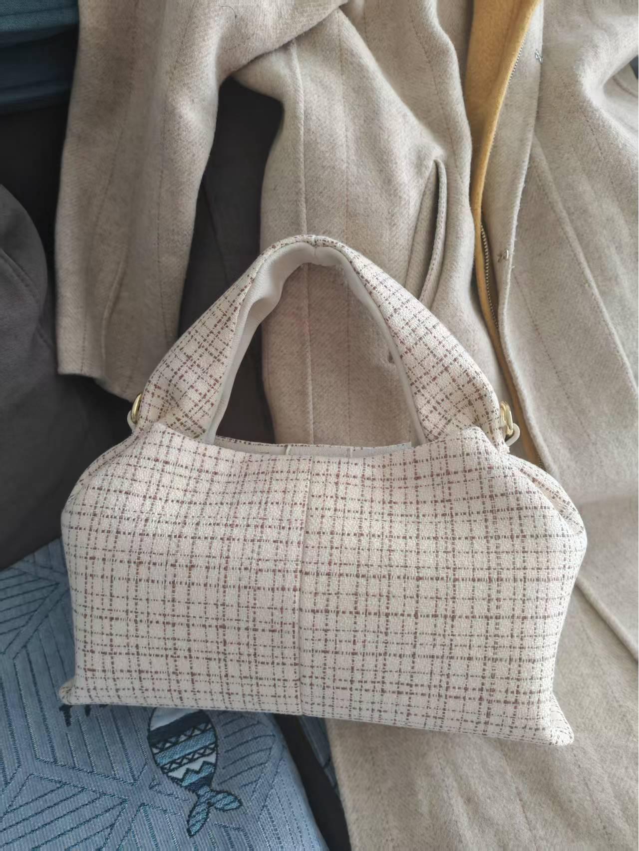 

Нишевый дизайн Облако Пельмень Женская Универсальная Мягкая Сумка-Ланчбокс На Плечо Кроссбоди