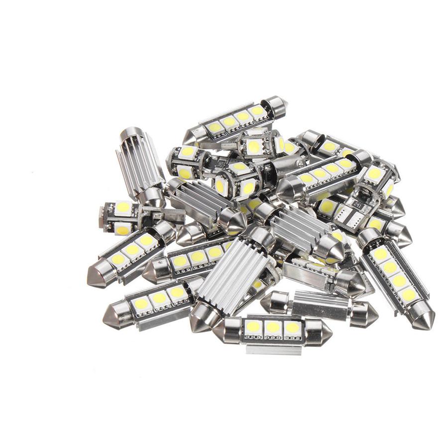 27-piece set of interior lights-white light