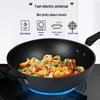 Aisida Nieprzywierający Wok Aluminiowy Nisko Dymiący