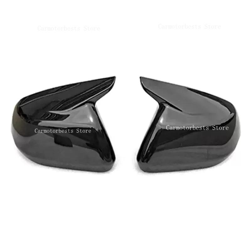 Car Rearview Side Mirror Cover Fit For Ford Mondeo/Fusion Evos 2022 2023 2024 2025 Wing Cap Rear View Case Trim Carbon Fiber