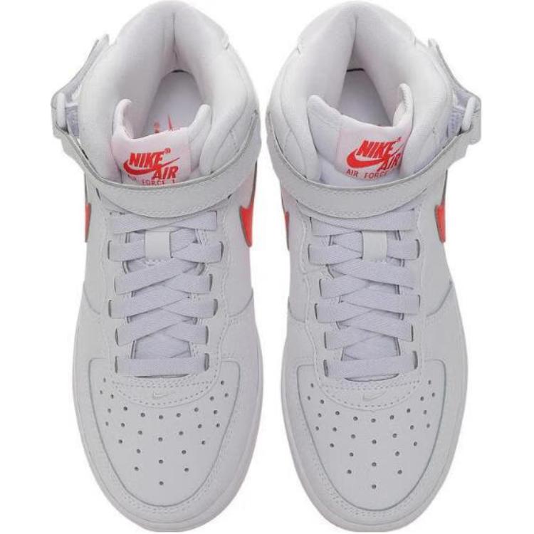 Nike Air Force 1 Mid Easy On Άνετα Ευέλικτα Αντιολισθητικά Ανθεκτικά Μποτάκια Μέχρι τον Αστράγαλο Παιδικά Αθλητικά Παπούτσια Παιδικά Αθλητικά Παπούτσια Λευκά FN1193106