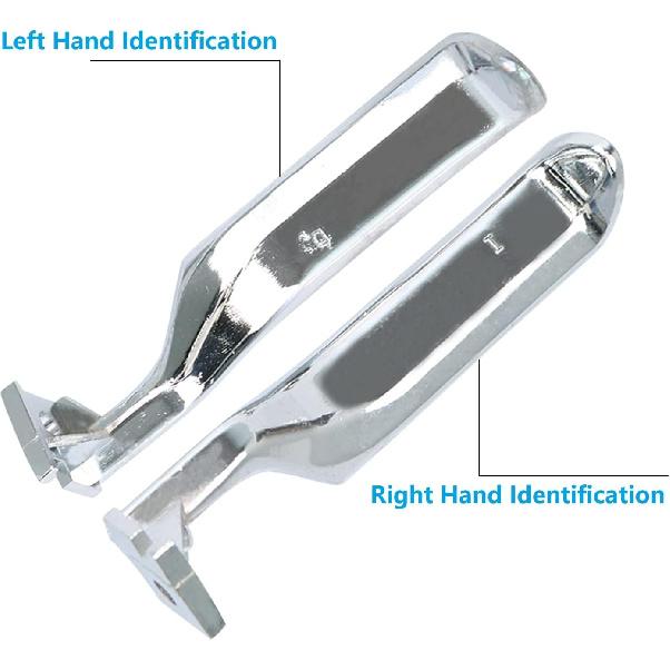 Interior Door Handle All Metal Handle Compatible With Ford Bronco F150 F250 F350 F53 F59 F800 1987-1996 Front Rear Left And Right Side Replaces#