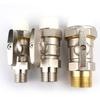 PPR Electroplated External Thread Ball Valve