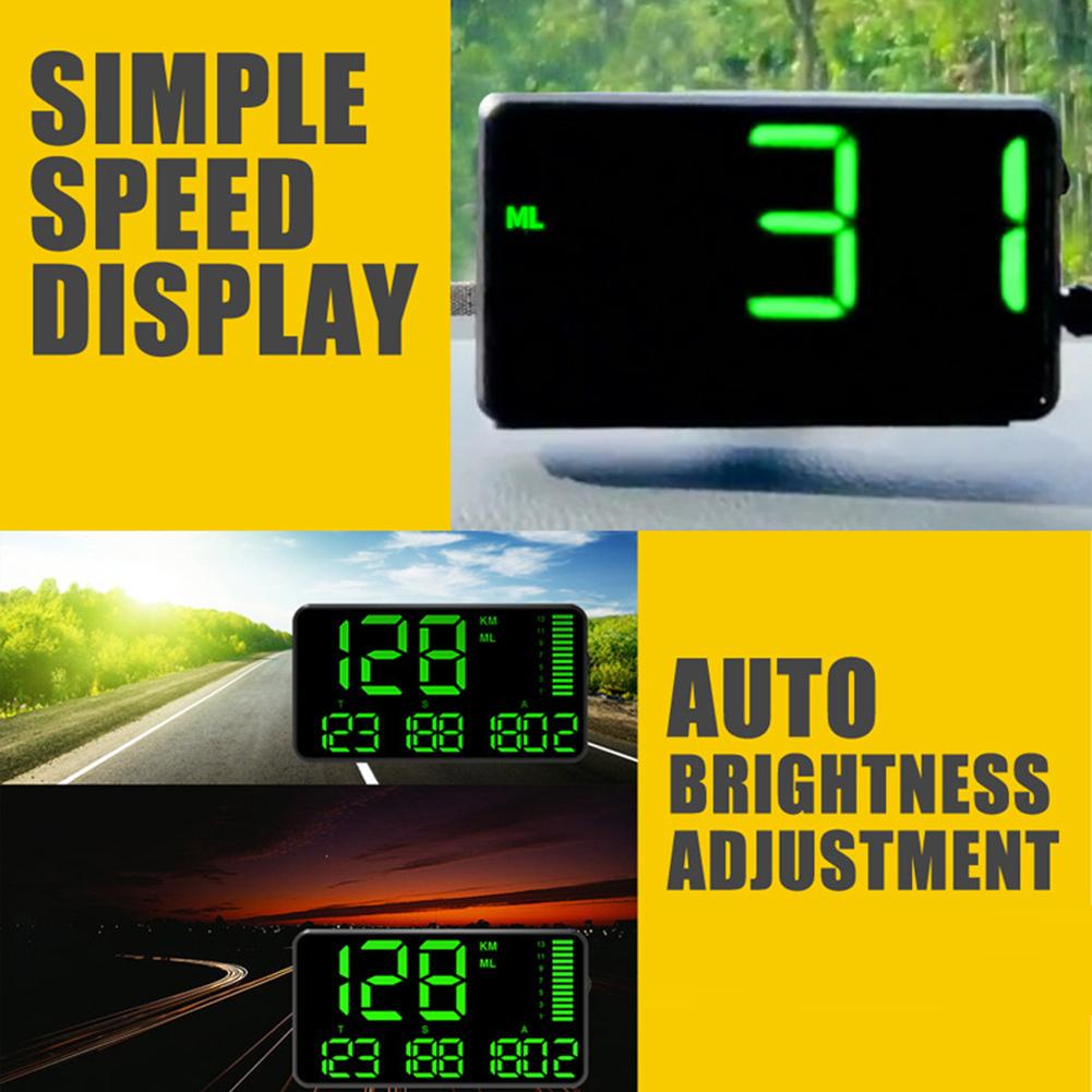 Buy C80 C90 C60 C60S Digital GPS Speedometer Car HUD Over Speeding