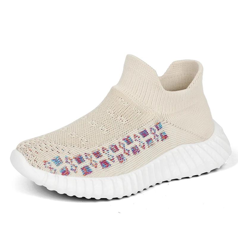 Outdoor Walking Footwear for Toddler Children Kids Sneakers Summer Running Shoes Knit Breathable Lightweight Comfy Athletic