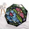 Pokemon Automatic Folding Umbrella with Sturdy Iron Frame, Portable Compact Travel Umbrella All-Season Use Parties 0807079