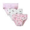 Zertifizierte Baumwoll-Dreieckunterwäsche für Mädchen - Atmungsaktive Baby-Shorts im europäischen und amerikanischen Stil