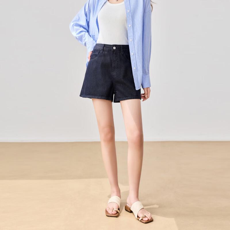 IEF 2026 Summer American Style Slimming Denim Shorts