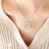 European Style Heart-Shaped Zircon Stone Earrings and Necklace Set