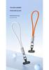 Dual Type-C & Lightning Zinc Alloy Silicone Lanyard Cable, 60W Fast Charger