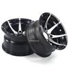 12" Aluminum Alloy Wheel Hub for ATV Beach Off-Road Karting, 25x8-12 & 25x10-12 Inch Rim 
